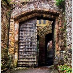 Dunster Castle gates