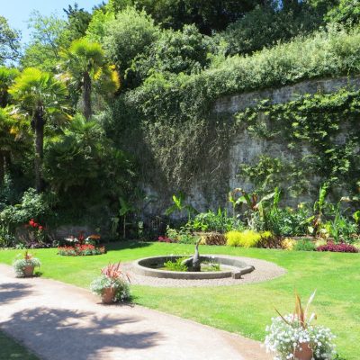 South Terrace Gardens at Dunster Castle