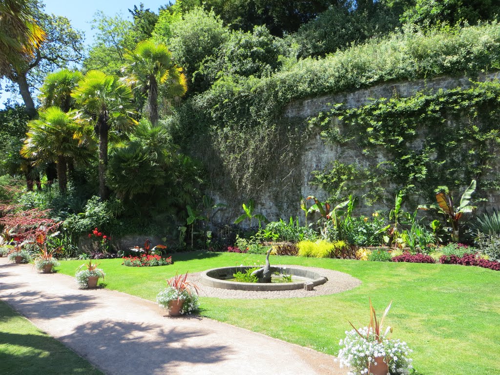 South Terrace Gardens at Dunster Castle