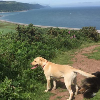 The view to Porlock Bay