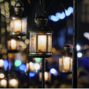 Lanterns at Dunster By Candlelight
