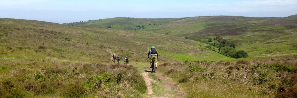 Biking over Exmoor