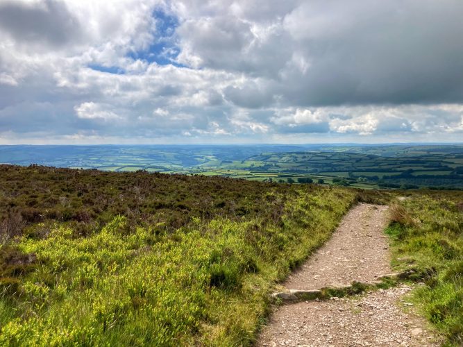 A view from Dunkery Hill