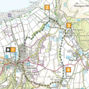 porlock circular walk exmoor