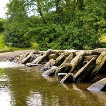 The Famous Tarr Steps, Exmoor