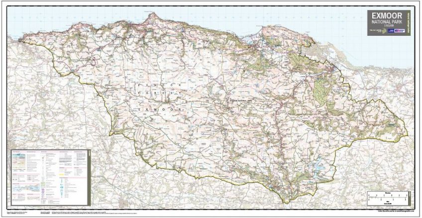 Useful Exmoor Maps | Walks, Things to Do, Places to Eat