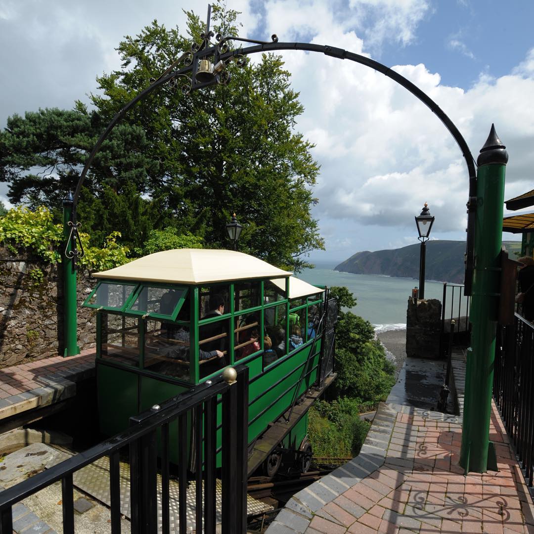 Lynton & Lynmouth Cliff Railway Visitor Information The Best of Exmoor