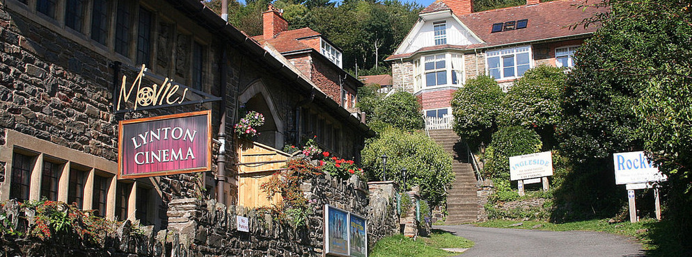 Rainy day - head to the Lynton Cinema