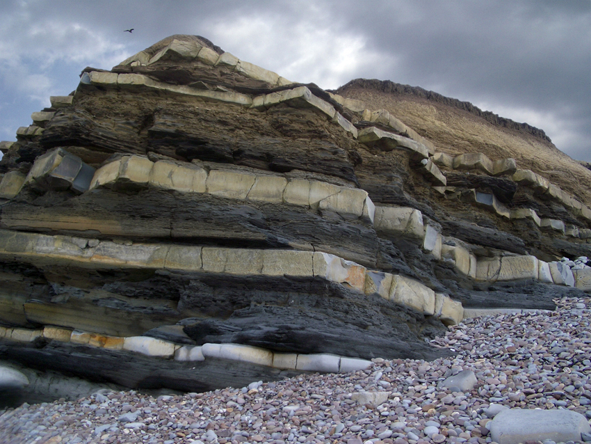 Rock formations Kilve