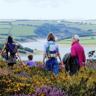 Walking at Wimbleball Lake