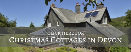 Christmas cottages in Devon