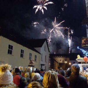 Not just shopping at Dulverton by Starlight
