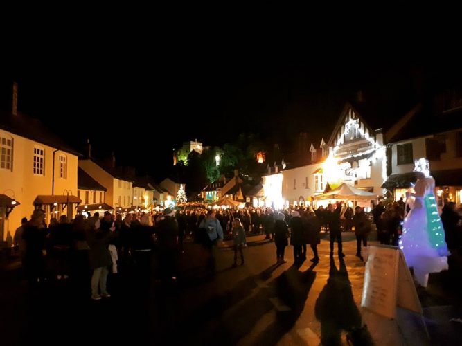 Head to Dunster by Candlelight - Exmoor Christmas Things to Do