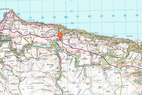 Where to find County Gate, on the Devon Somerset border