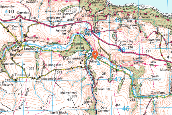 Where to find Lorna Doone Valley