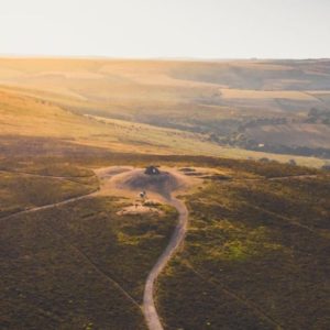 The famous dunkery beacon