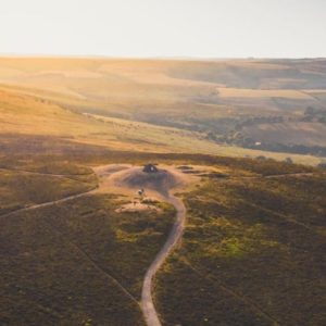 The famous dunkery beacon