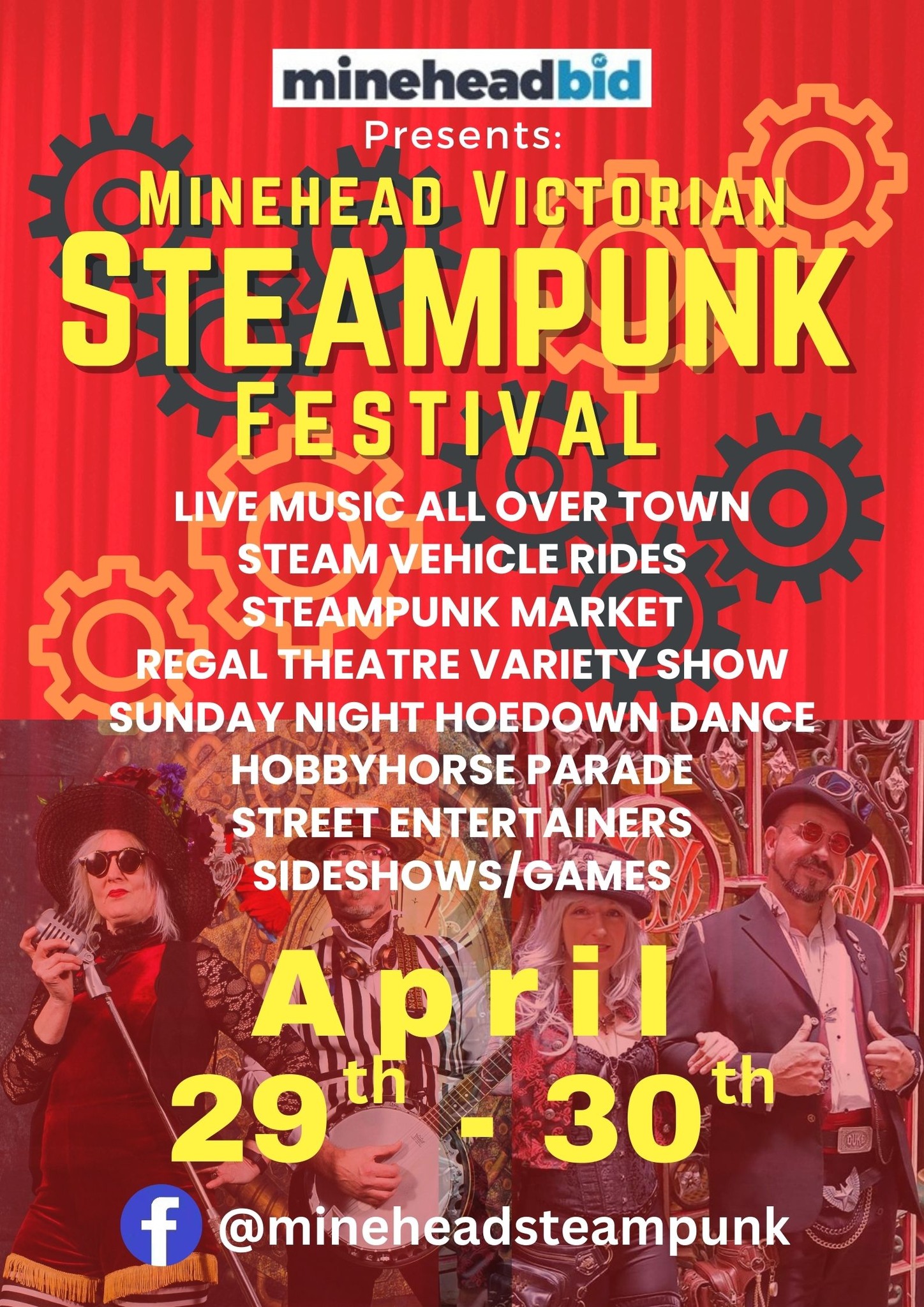 MInehead Steampunk Poster 3