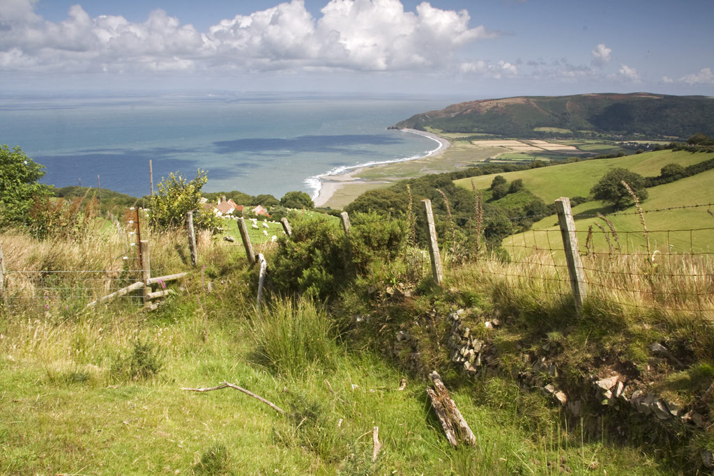 Scenic views from the Coleridge Way