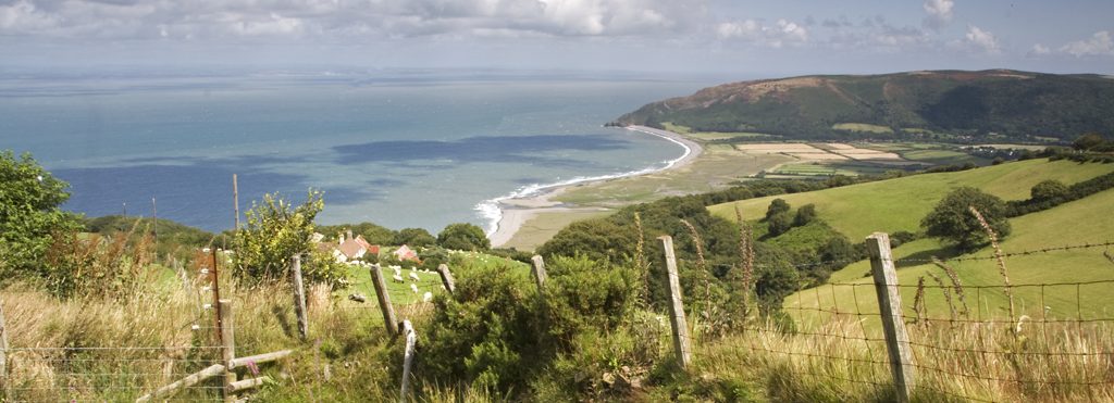 Scenic views from the Coleridge Way