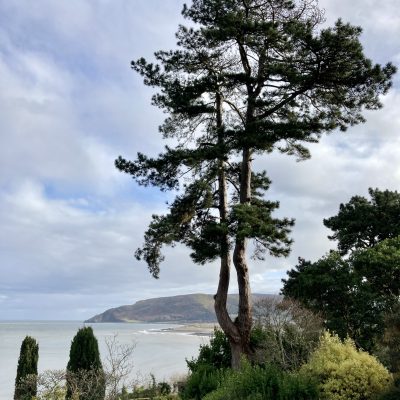 View of Porlock Beach from The Coach House