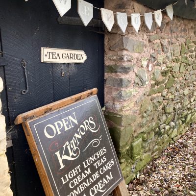Kitnors Tea Room Signs Bossington