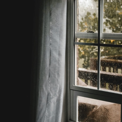 Romantic Rainy Window