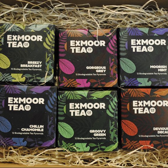 Beautifully boxed Exmoor Tea