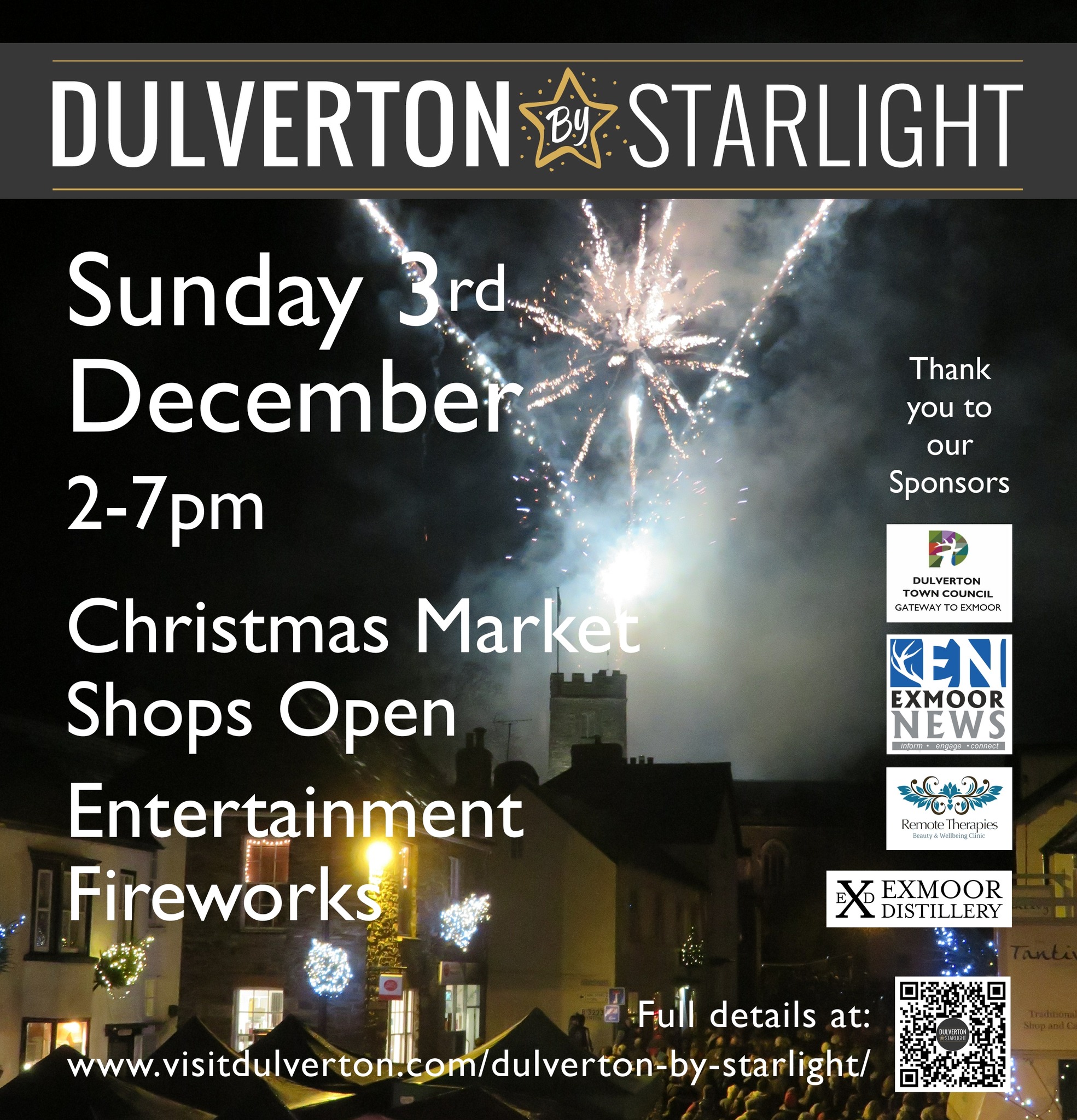 Dulverton by Starlight Poster