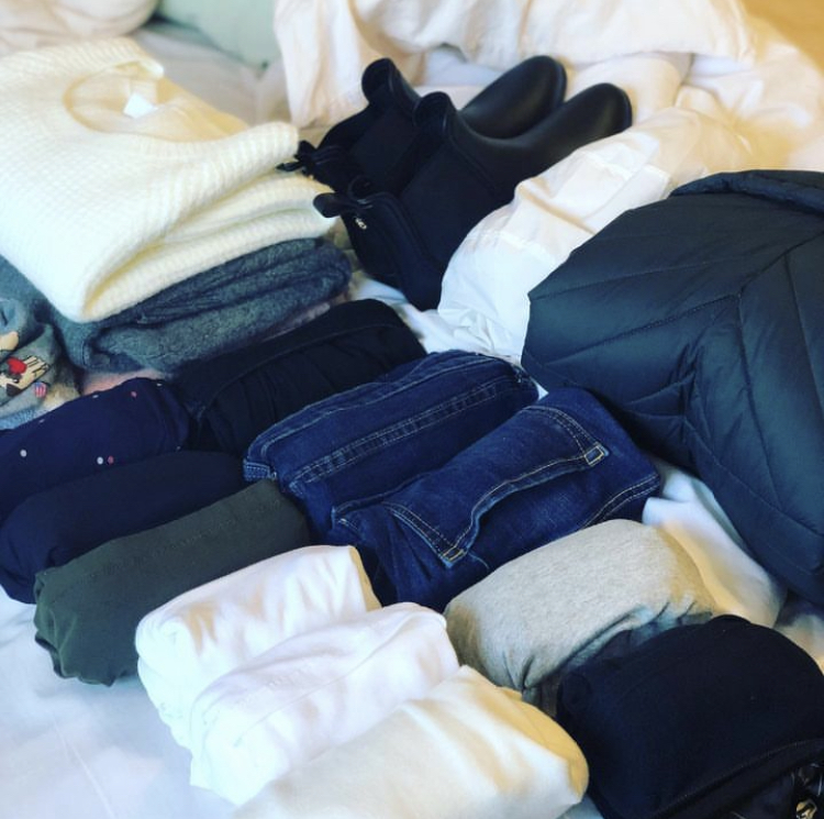 Winter woolies packing