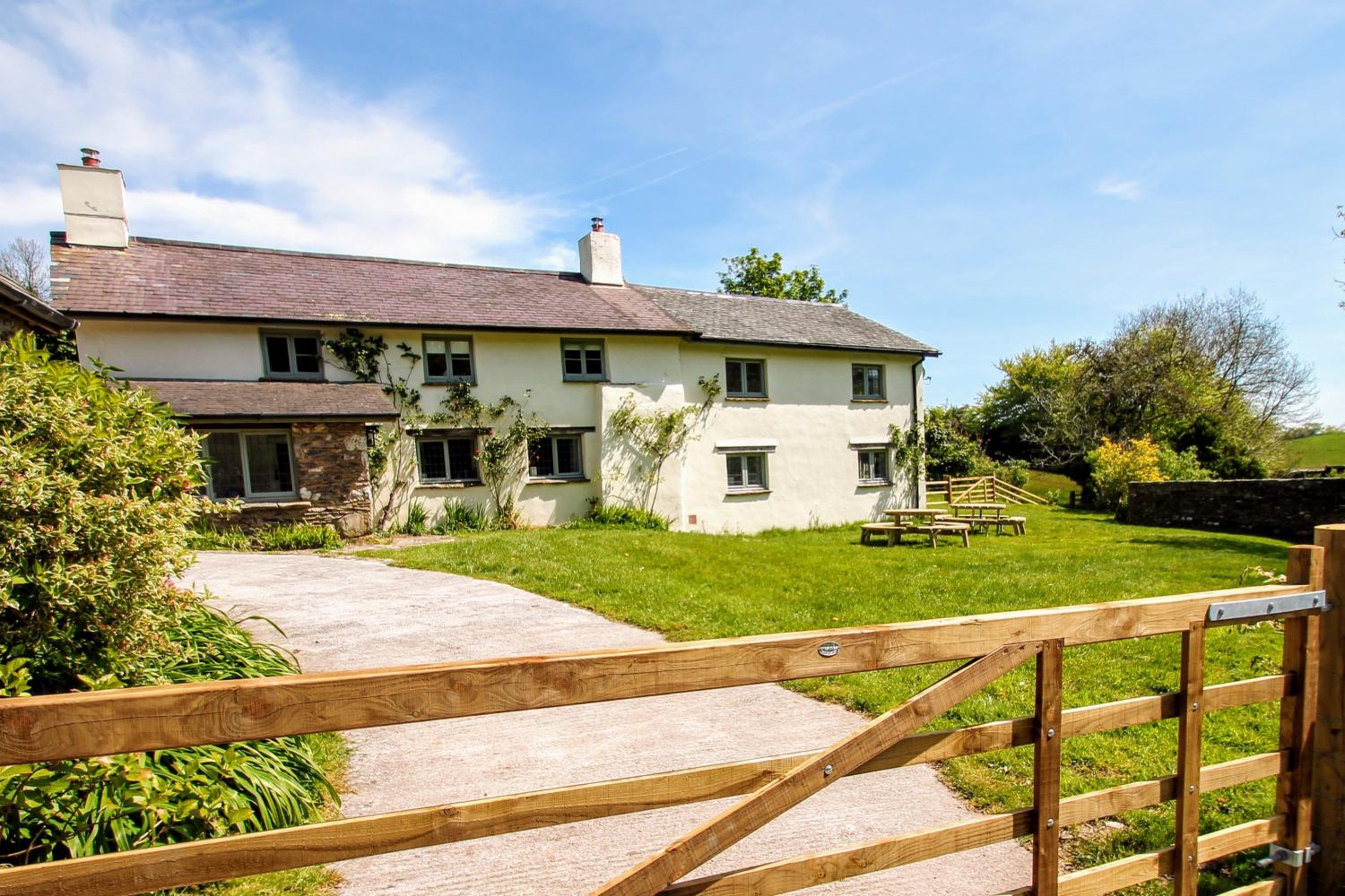 Farmhouse with equine facilities for holiday guests