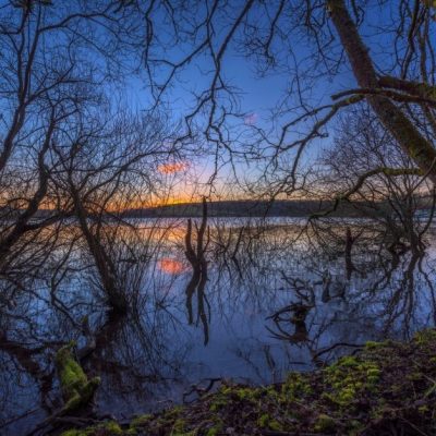 Wimbleball Lake at Sunset