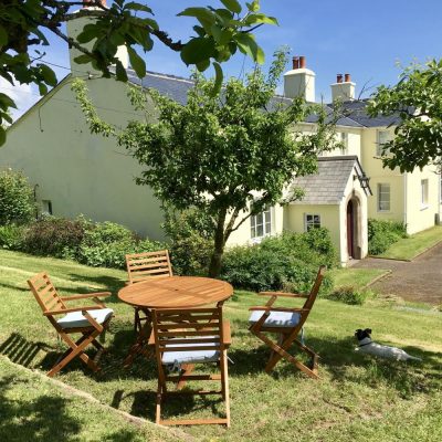 Garden at Stockham Farm Cottage