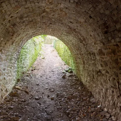 Known as the 'fairy tunnels;' you will pass through several on route