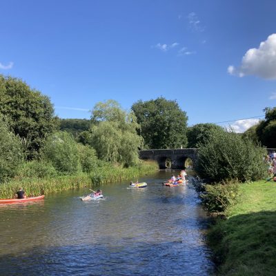 Wild Swimming & Canoeing at Landacre Bridge