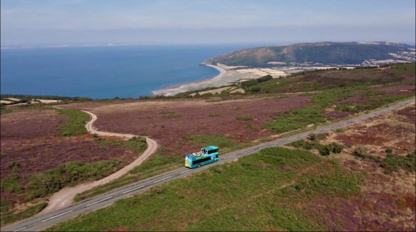 Exmoor Explorer Bus Returns for 2025 (Exmoor Coaster)